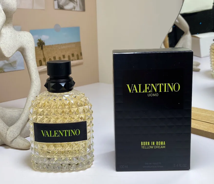 VALENTINO Uomo Born In Roma YELLOW OREAM EDT 100ML